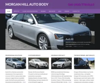 Morganhillautobody.com(Morgan Hill Auto Body) Screenshot