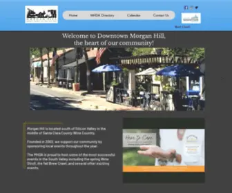 Morganhilldowntown.org(Businesses Downtown) Screenshot