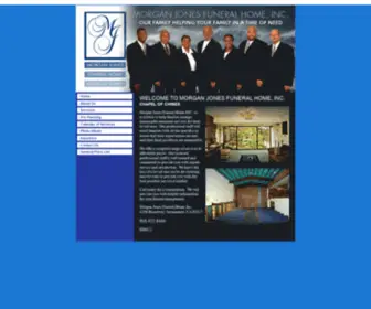 Morganjonesfuneralhome.com(Morganjonesfuneralhome) Screenshot