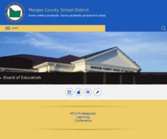 Morgank12.org(Morgan County Schools) Screenshot