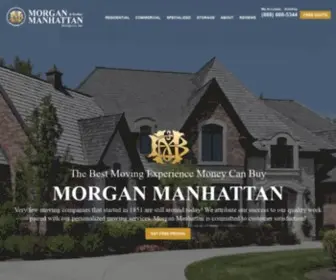 Morganmanhattan.com(Manhattan Moving Company) Screenshot