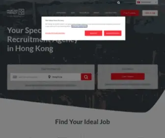 Morganmckinley.com.hk(Specialist Recruitment Agency) Screenshot