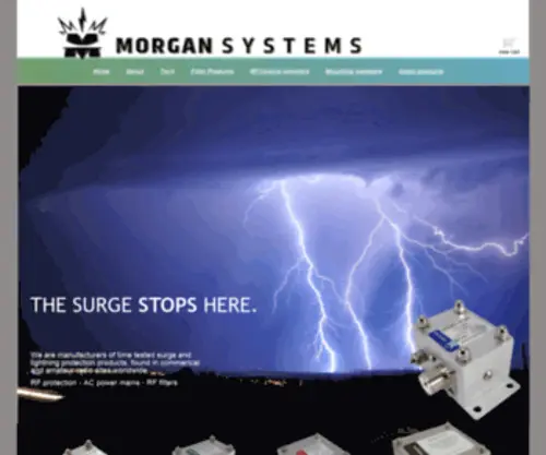 Morganmfg.us(Morgan Manufacturing) Screenshot