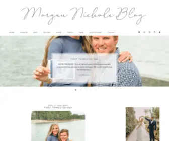 Morgannicholeblog.com(Morgan Nichole Blog) Screenshot