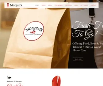 Morganslobstershack.com(RTP Live) Screenshot