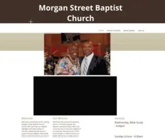 Morganstreetbc.com(Morgan Street Baptist Church Boonville) Screenshot