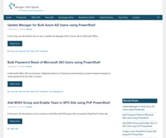 Morgantechspace.com(Active Directory) Screenshot
