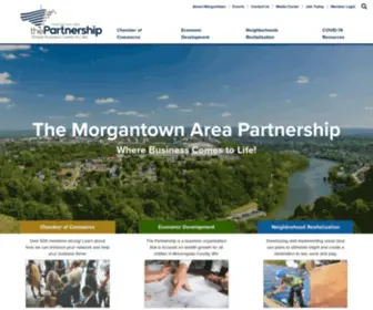 Morgantownchamber.org(The Morgantown Area Partnership (The Partnership)) Screenshot