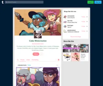 Morganvillecollaborative.org(Cube Watermelon on Tumblr) Screenshot