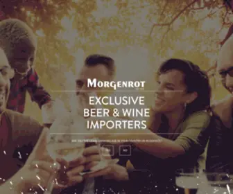 Morgenrot.co.uk(Importers of Wine and Beer) Screenshot