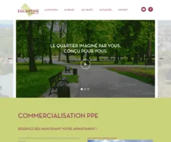 Morges-Eglantine.ch(Projet immobilier) Screenshot