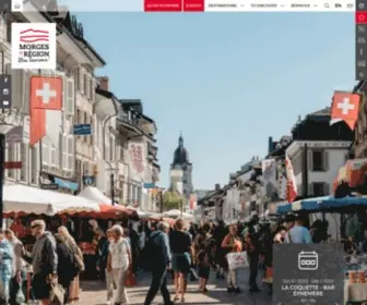 Morges-Tourisme.ch(Morges Région (Suisse)) Screenshot