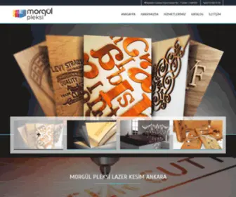 Morgulpleksi.com.tr(Lazer kesim Ankara) Screenshot