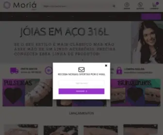 Moriajoias.com.br(Moriá) Screenshot