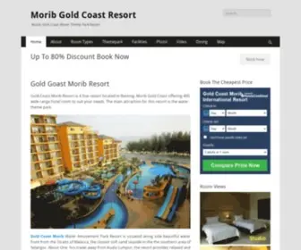 Moribgoldcoast.com(Gold Coast Morib Resort) Screenshot