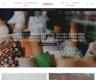 Moriclo.com(MORICLO) Screenshot