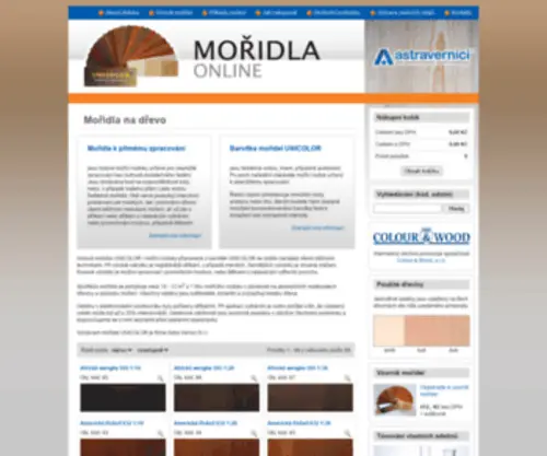 Moridlaonline.cz(MoĹidla na dĹevo) Screenshot