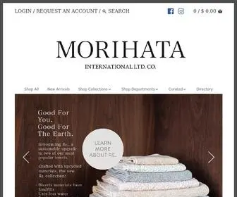 Morihata.com(Morihata International) Screenshot