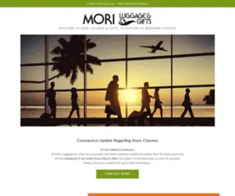 Moriluggage.com(Mori Luggage & Gifts) Screenshot
