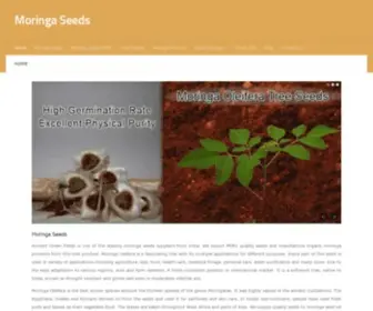 Moringa-Seeds.com(Moringa Seeds Suppliers) Screenshot