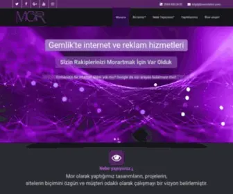Morinternet.com(Mor İnternet) Screenshot