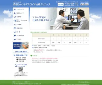 Morita-Amyloid.com(愛知県名古屋市中区) Screenshot