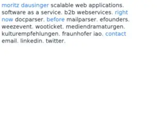 Moritzdausinger.com(Moritzdausinger) Screenshot