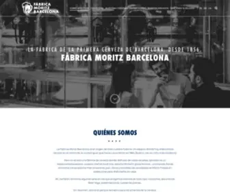 Moritz.es(La cerveza de Barcelona desde 1856) Screenshot