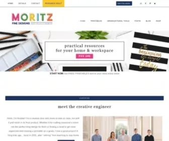 MoritzFinedesigns.com(Moritz Fine Designs) Screenshot