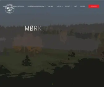 Morkgolf.no(This site) Screenshot