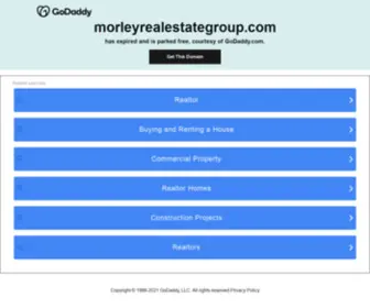 Morleyrealestategroup.com(The Morley Group at Keller Williams) Screenshot