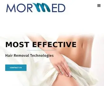 Mormedgroup.com(Professional Beauty Salon and Aesthetic Center Devices) Screenshot