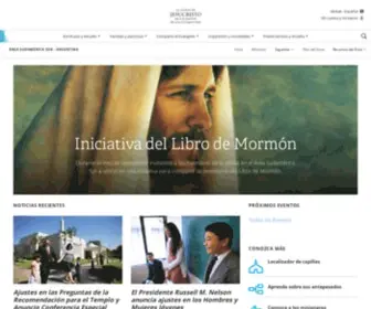 Mormonesdelsur.org(La Iglesia de Jesucristo de los Santos de los) Screenshot