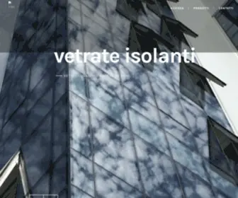 Mornagoglass.it(Vetrate Isolanti) Screenshot