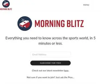 Morningblitz.com(Morning Blitz) Screenshot