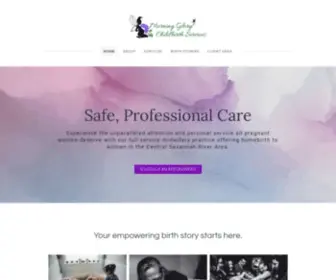 Morningglorybirth.com(Morning Glory Childbirth Services) Screenshot