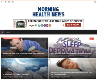 Morninghealthnews.com(Morninghealthnews) Screenshot