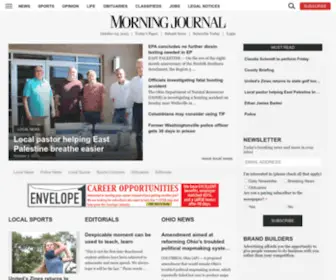 Morningjournalnews.com(News, Sports, Jobs, Lisbon, Ohio) Screenshot