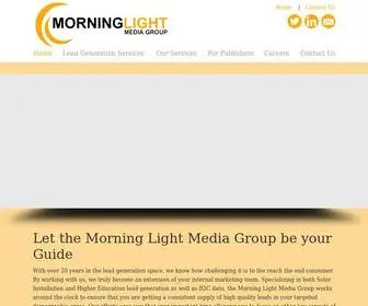 Morninglightmediagroup.com(Morning Light Media Group) Screenshot