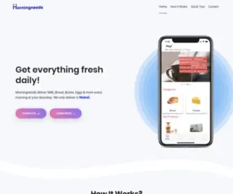 Morningneeds.in(Morningneeds) Screenshot
