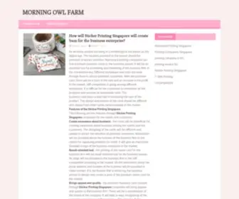 Morningowlfarm.com(Morning Owl Farm) Screenshot