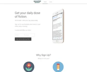 Morningshort.com(Morning Short) Screenshot
