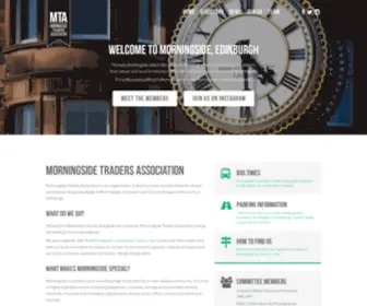 Morningside-Traders.co.uk(Supporting local business partners from the shopping village of Morningside) Screenshot