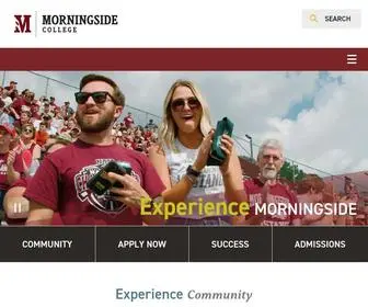 Morningside.edu(Morningside University) Screenshot