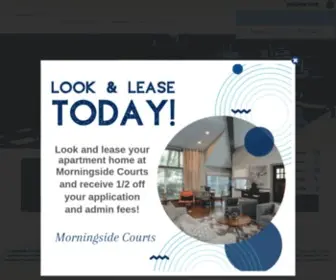 Morningsidecourtsliving.com(Morningside Courts) Screenshot
