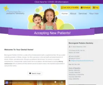 MorningsidepediatriCDentistry.com(Morningside Pediatric Dentistry) Screenshot