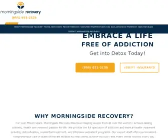 Morningsiderecovery.com(Morningside Recovery) Screenshot