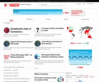 Morningstar.com.mx(Fondos de inversion) Screenshot