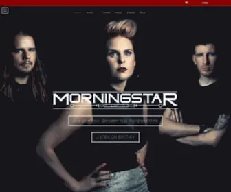 Morningstarband.com(Metal Band) Screenshot