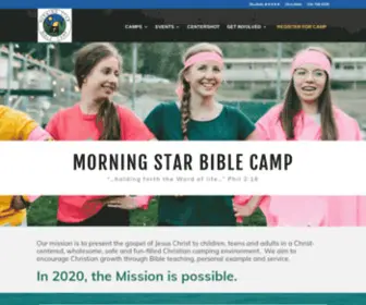 Morningstarbiblecamp.com(Morning Star Bible Camp) Screenshot